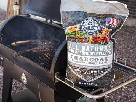 Pit Boss All-Natural Hardwood Charcoal BBQ Grilling Pellets