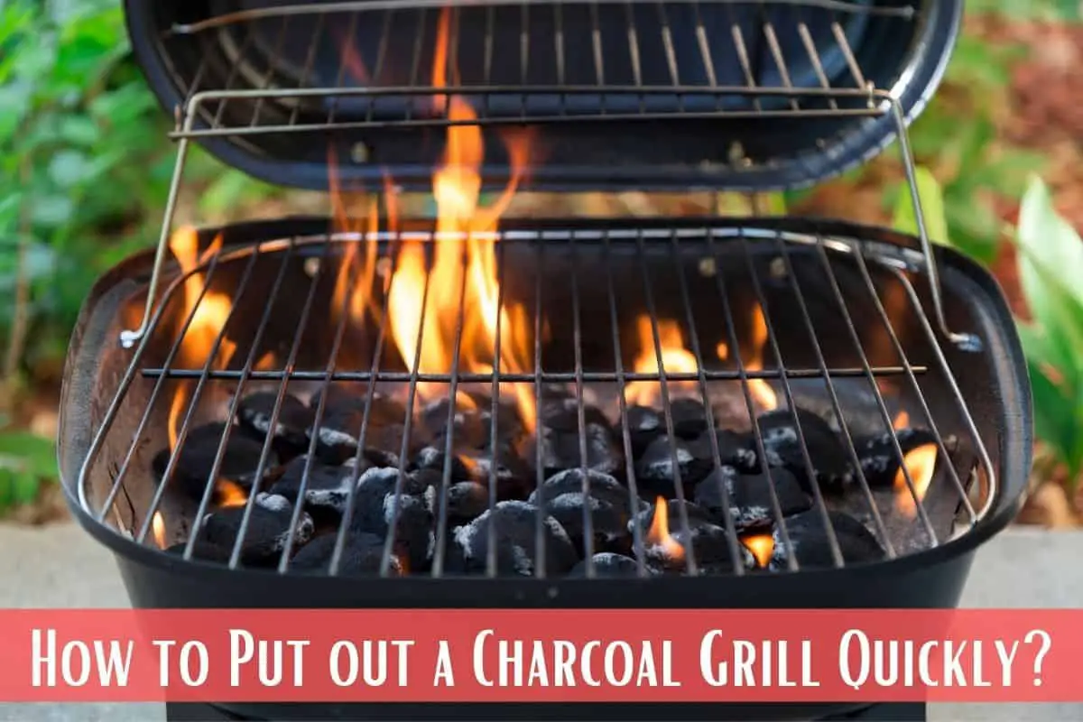 How to Put out a Charcoal Grill Quickly