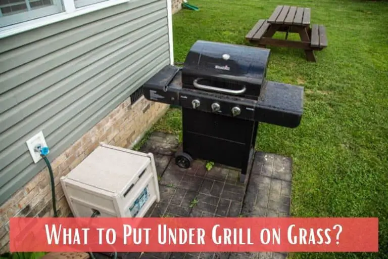 What to Put Under Grill on Grass? Meat Answers