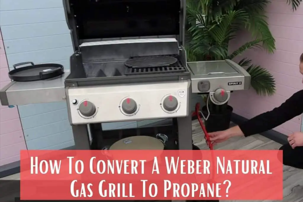 How to Convert a Weber Natural Gas Grill to Propane