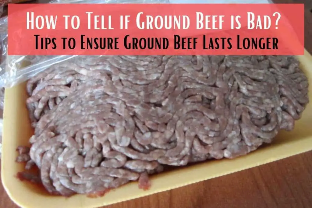 How to Tell if Ground Beef is Bad? – Tips to Ensure Ground Beef Lasts ...